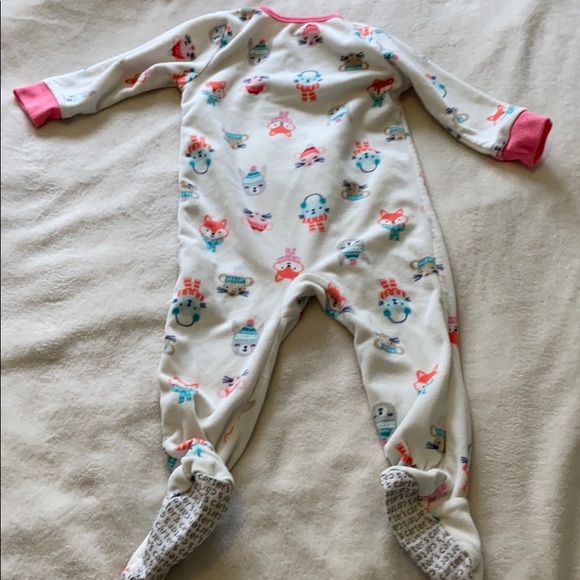 3/$12 SALE Fleece Footed Pajamas - Picture 2 of 4